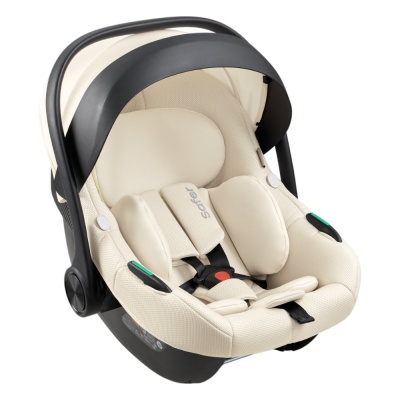 Автокресло Happy Baby Safer milky 01